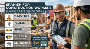 Essential Spanish Vocabulary for Construction Workers and Safety Guide
